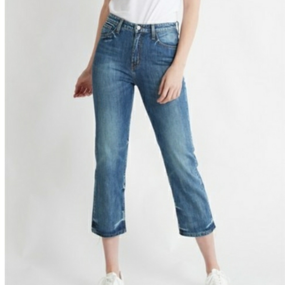 FLYING MONKEY Cropped Jeans - Picture 1 of 7